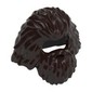 Hair with Moustache and Beard, Long and Bushy