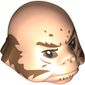 Minifig Head Special, Ugnaught with Medium Nougat Sideburns Print