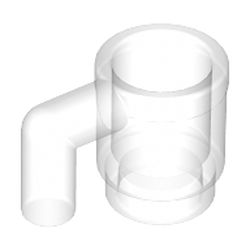 LEGO part 10028655 MUG in Transparent/ Trans-Clear