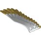 Animal Body Part, Bird, Eagle Wing - Left with Metallic Gold Feathers Print