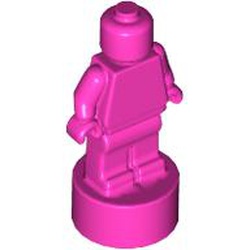 LEGO part MINI FIGURE TROPHY in Bright Purple (6240312|90398)