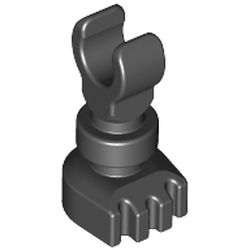 LEGO part SKELETON LEG in Black (6240496|31733)