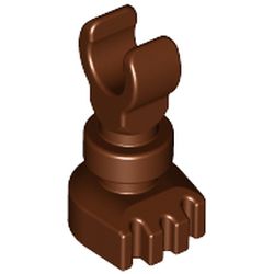 LEGO part SKELETON LEG in Reddish Brown