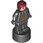 Minifig Trophy Statuette, Gryffindor Student, Dark Red Hair Print