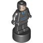 Minifig Trophy Statuette, Ravenclaw Student, Black Hair, Light Nougat Face Print