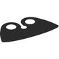 Neckwear Cape Collar, High Rounded, Wide