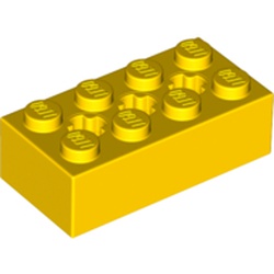Brick Special 2 x 4 with 3 Axle Holes
