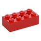 Brick Special 2 x 4 with 3 Axle Holes