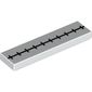 Tile 1 x 4 with Black Line, Small Plus print