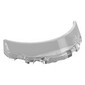 Windscreen 3 x 6 x 1 Curved with Rectangular Stud Holder in Bottom