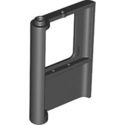 Door 1 x 4 x 5 Train Right - Thick Support Bottom