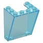 Windscreen 3 x 4 x 4 Inverted, Rounded Top Inside Edges, Cut-Out Bottom Inside Edges