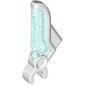 Wing with Clip Glitter Trans-Blue Pattern