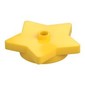 Plate Special 5-Point Star 4 x 4 2/3 with One Stud