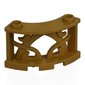 Fence Decorative 3 x 3 x 2 Quarter Round with 2 Studs