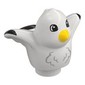 Duplo Animal Bird with Black Wing Tips and Yellow Beak Print