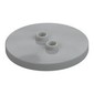 Plate Special Round 4 x 4 with 2 Studs [Plain]