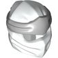 Wrap with Long Back Knot, Light Bluish Gray Band Pattern