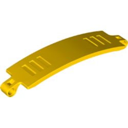 LEGO part 28923 Technic Panel Curved 3 x 13 in Bright Yellow/ Yellow