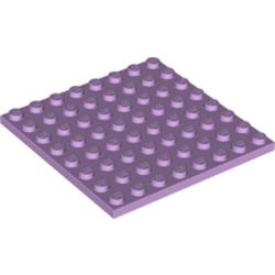 LEGO part 41539 PLATE 8X8 in Lavender