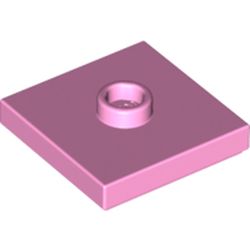 Plate Special 2 x 2 with Groove and Center Stud (Jumper)