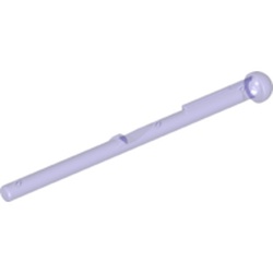 LEGO part 10029340 ARROW 8M FOR SPRING SHOOTER in Transparent Bright Bluish Violet/ Trans-Purple