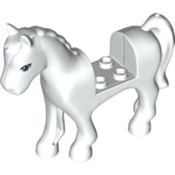 Animal, Horse with 2 x 2 Cutout with Black Eyes