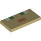 Tile 2 x 4 with Pixelated Face (Alex) print