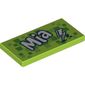 Tile 2 x 4 with Mia Lightning print