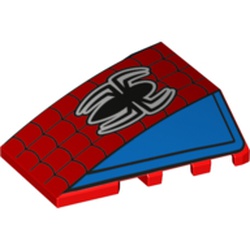 LEGO PART 47753pr0005 Wedge Curved 4 x 4 No Top Studs with LEGO PART 47753pr0005 Wedge Curved 4 x 4 No Top Studs with