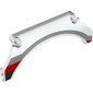 Technic Panel Car Mudguard Arched 13 x 2 x 5 with Grille Print Model Left Front Side