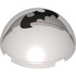 Dome Hemisphere 4 x 4 with Batman Print