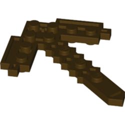 Large Figure Weapon Pickaxe, Pixelated