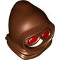 Hood and Goggles with Red Lenses Print