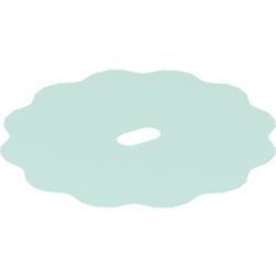 Hipwear, Skirt Ruffled Edge, Large Hole