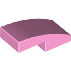 LEGO part 11477 PLATE W. BOW 1X2X2/3 in Light Purple/ Bright Pink