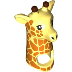 Costume / Mask, Giraffe, Orange Spots Print