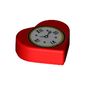 Tile 1 x 1 Heart with Clock Print