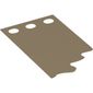 Curtain, Stepped with Three Hole