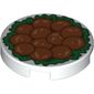 Tile Round 2 x 2 with Chinese (Meat) Balls print