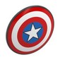 Shield Round Bowed, Red, White, and Blue Circles with Star Print (Captain America)