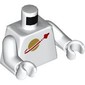 Torso Classic Space Logo (2019) Print, White Arms and Hands