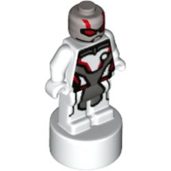 Minifig Trophy Statuette, Ant-Man with Red and Silver Details Print