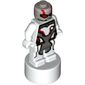 Minifig Trophy Statuette, Ant-Man with Red and Silver Details Print