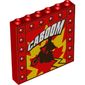 Panel 1 x 6 x 5 with 'Caboom', Dare Devil on Motor print