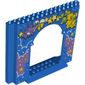 Panel 4 x 16 x 10 with Dolphins, Stars, Planets, Teddybears, Clouds print