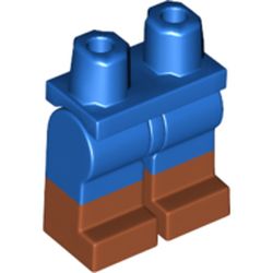 LEGO part 10077601 MINI LOWER PART in Bright Blue/ Blue