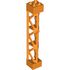 95347 LATTICE TOWER 2X2X10 W/CROSS in Bright Orange/ Orange