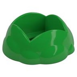 Duplo Round Rock / Bush / Space Crater 4 x 4 x 1.5 with 2 x 2 Hole