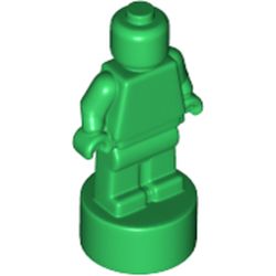 LEGO part 10053017 MINI FIGURE TROPHY in Dark Green/ Green